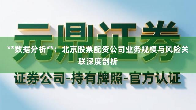 **数据分析**：北京股票配资公司业务规模与风险关联深度剖析