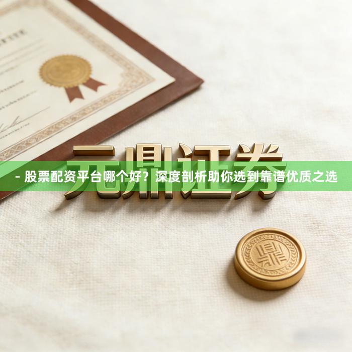 - 股票配资平台哪个好？深度剖析助你选到靠谱优质之选