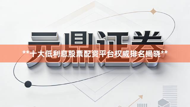 **十大低利息股票配资平台权威排名揭晓**