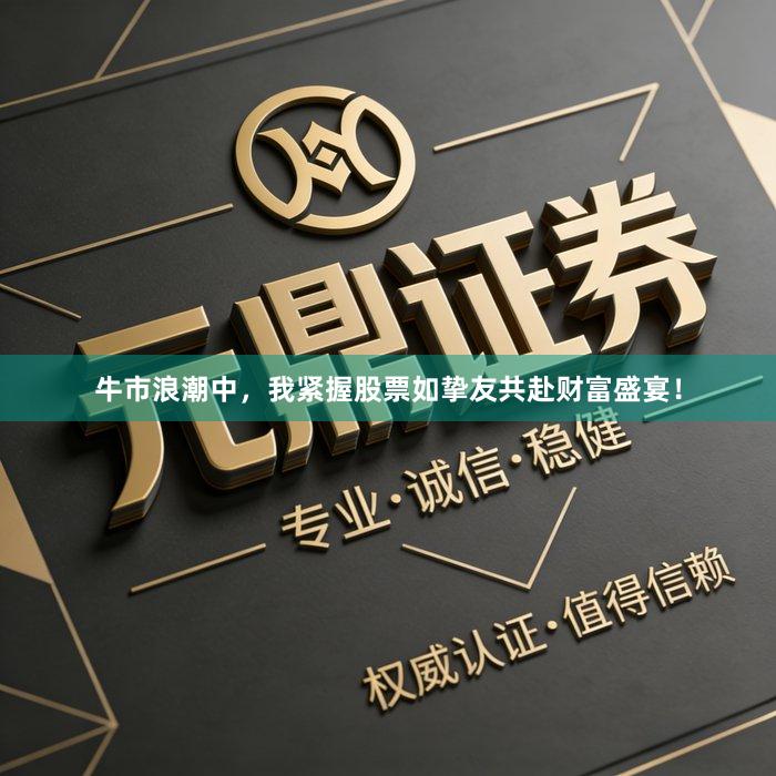 牛市浪潮中，我紧握股票如挚友共赴财富盛宴！