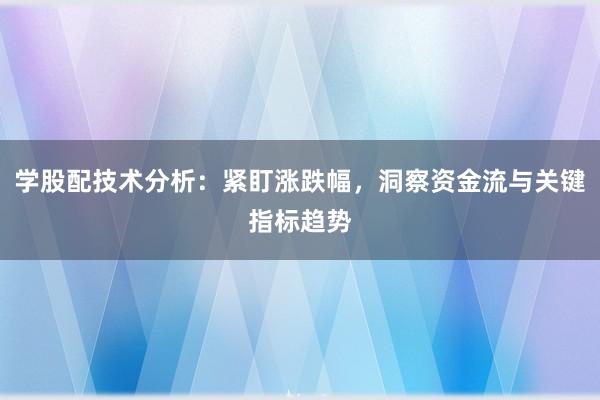 学股配技术分析：紧盯涨跌幅，洞察资金流与关键指标趋势
