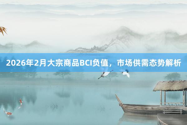 2026年2月大宗商品BCI负值，市场供需态势解析