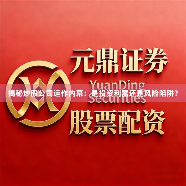 揭秘炒股公司运作内幕：是投资利器还是风险陷阱？