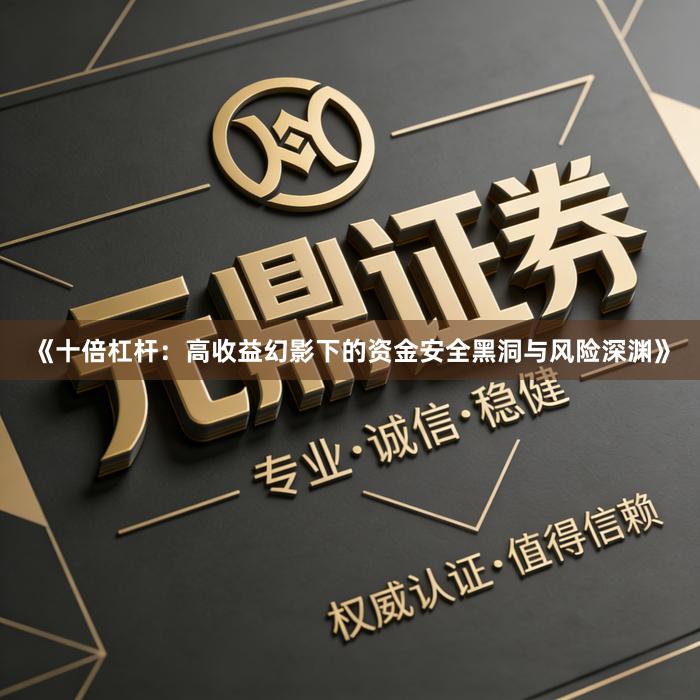 《十倍杠杆：高收益幻影下的资金安全黑洞与风险深渊》